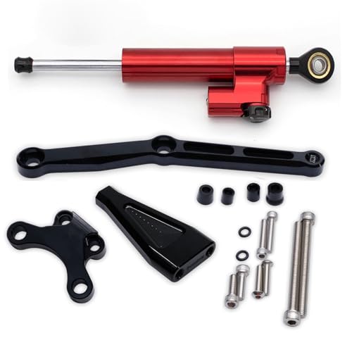 Support stabilisateur direction carbone CB650R kit montage haut de gamme moto 2021 2023
