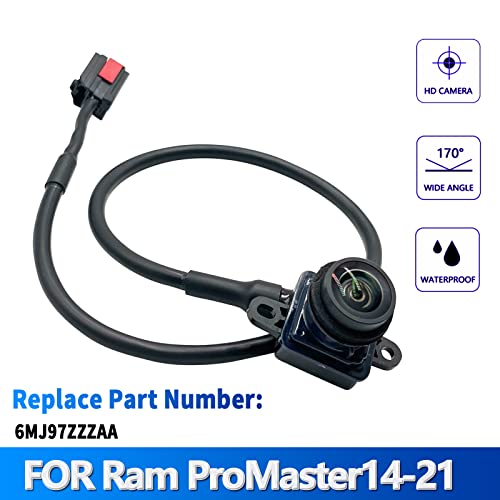 Image of Rear View Back Up Camera Compatible with 2014-2020 Ram ProMaster 1500 2500 3500 Reverse Park Assist Backup Camera Replaces 6MJ97ZZZAA 68288201AA 6MJ97TZZAA