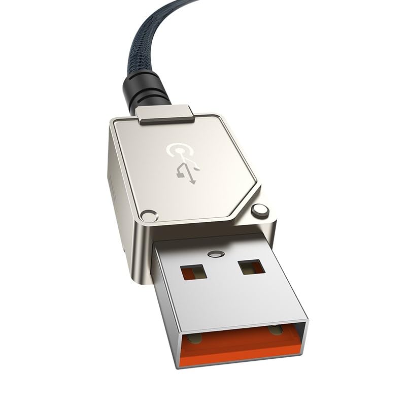 Image of Baseus Unbreakable Series Fast Charging Data Cable USB to Type-C 100W 2m Stellar White