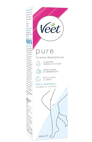 Veet Crema Depilatoria Pelli Sensibili 200ml