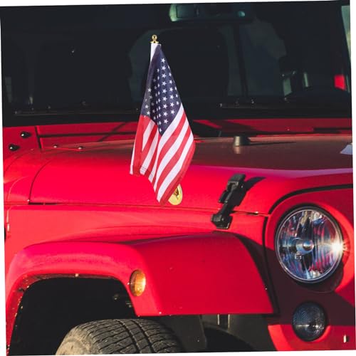 LIOOBO Bandeiras 1 Conjunto De Suporte De Banner De Mastro De Bandeira Estados Unidos