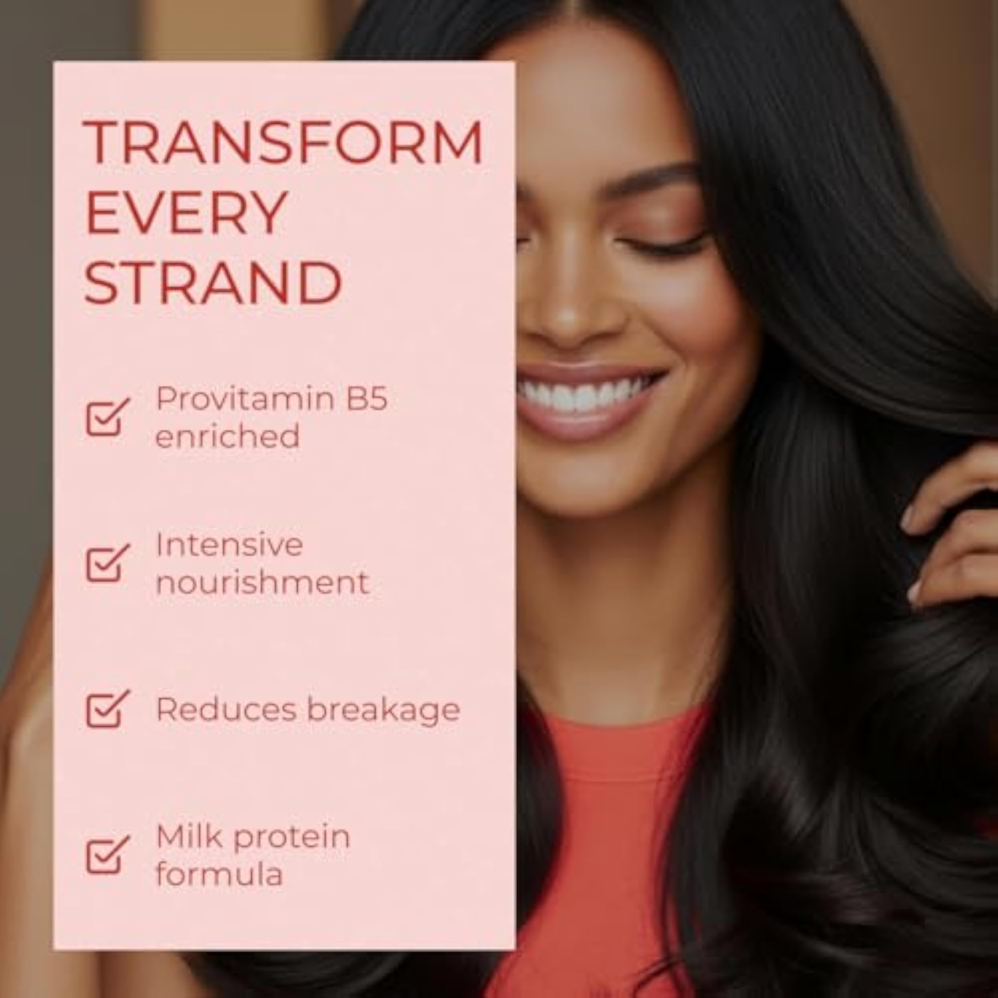 Anti-Hairfall Mask with Provitamin B5 & Milk Protein, 250ml