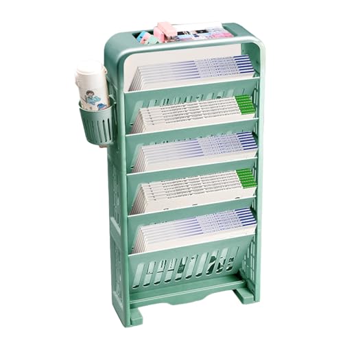 Myxjx MYXJX Büro-Bücherwagen Grün