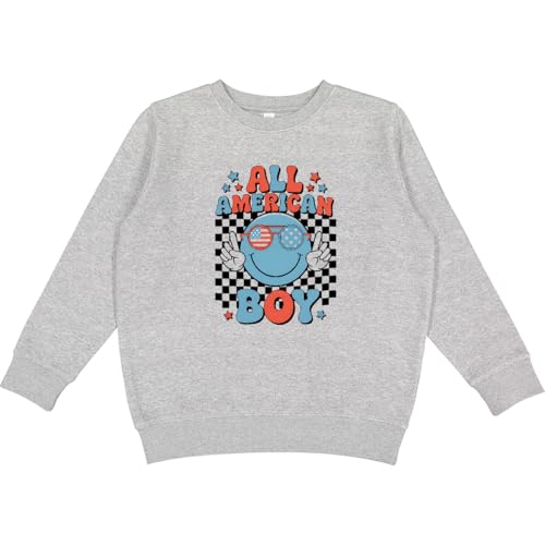 inktastic All American Boy Youth Sweatshirt Youth Large (14-16) Heather 45856