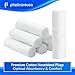 150 Nose Bleed Stopper Plugs - 1.5 Inch Cotton Rolls to Stop a Nosebleed for Kids or Adults - Extra Absorbent Nose Bleed Plugs by PlastCare USA