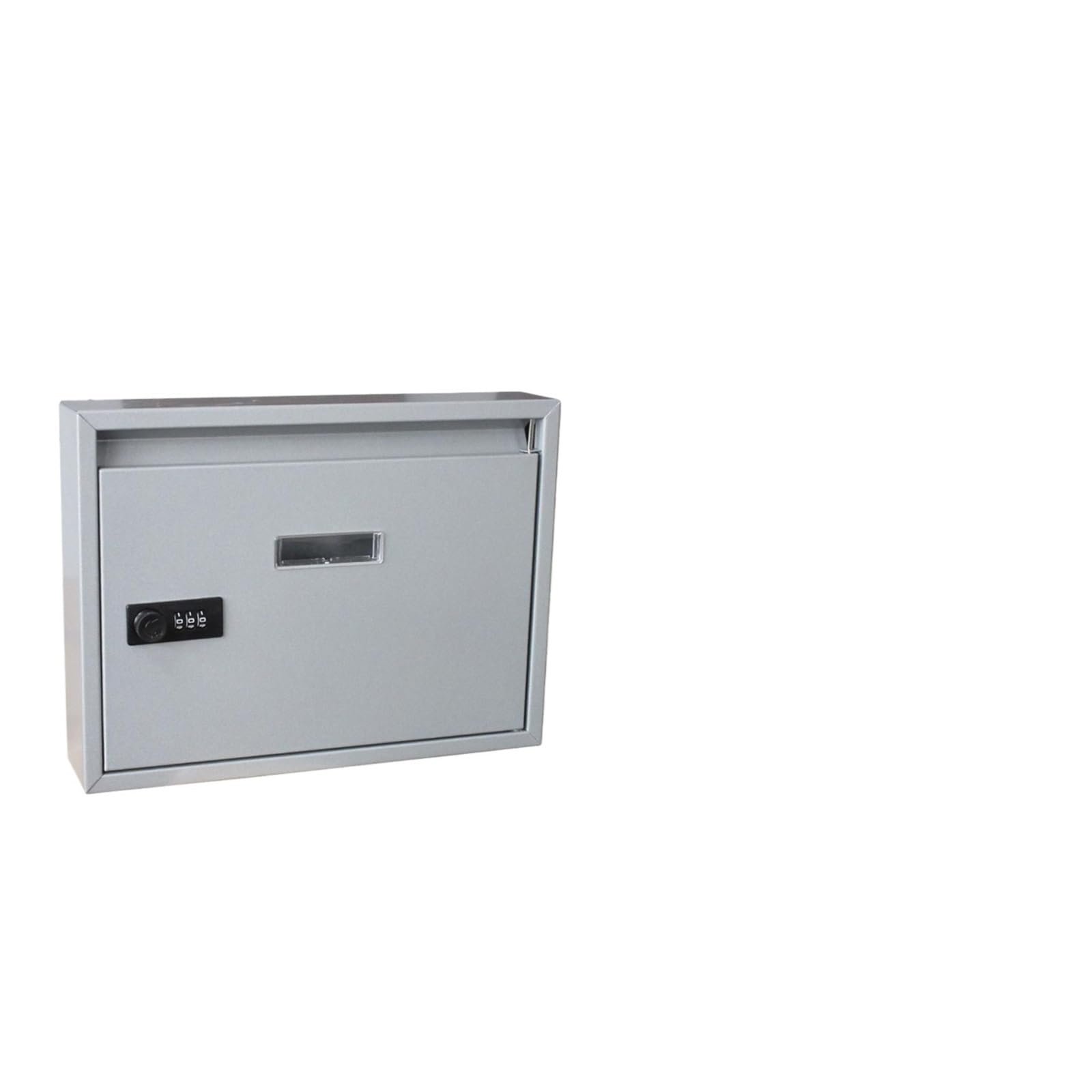 Post Box Wall Mounted Post Box Metal Mailbox, for indoor and outdoor Entryway Townhouse(Silver)