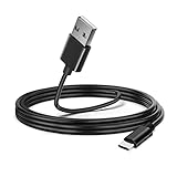 ycwwzzh 5ft USB-C Charger Cord Charging Cable Compatible with Barnes & Noble Nook GlowLight 4 (2021) / Nook GlowLight 4e (2022) 6'/ Nook Glowlight 4 Plus (2023) Edition eBook Reader, Black