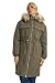 Produktbild C&A Damen Parka Regular Fit Polyester|Baumwolle Nicht wasserfest khaki 38