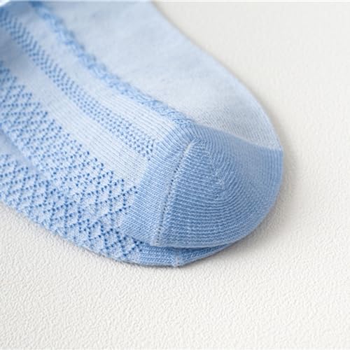 Baby Toddlers Girls Ruffle Frilly Socks Cotton Princess Lace Top Mesh Dress Socks4