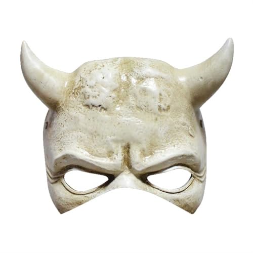 Charmgle Masque de fête d'Halloween Le téléphone noir sombre pour l'âme de téléphone - Masque de cosplay drôle - Costume pour adulte - Décoration de la maison, Visage des yeux, M