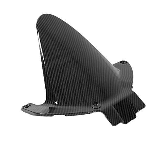 Image of Motorcycle Rear Mudguard,Splash Proof Guard Rear Tire Hugger Replacement for CBR600RR 2007?2012 Motorcycle Accessory(Carbon fiber pattern)