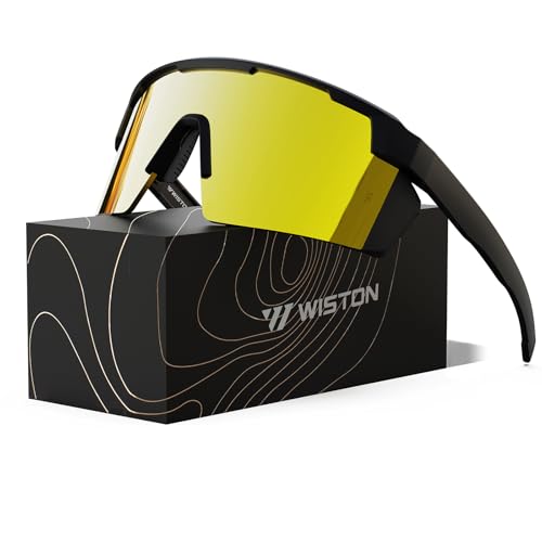 Image of WISTON XL Z87 Sunglasses for Big Wide Heads Men Women,TR90 Ultralight UV400 Protection Sun Glasses Z8224