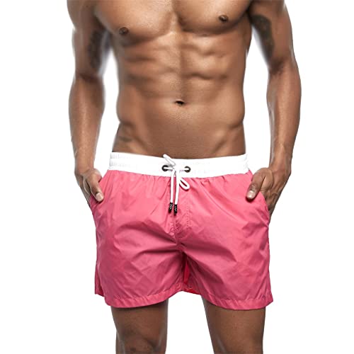 Bañadores de surf hidrófugos con cordón ajustable para hombre activo 7