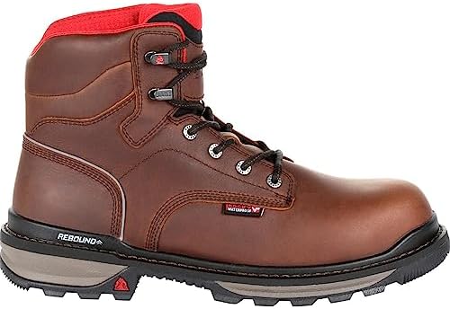 Rocky Men's RAMS Horn Industrial Boot, Dark Brown, 10 Wide | Image 6