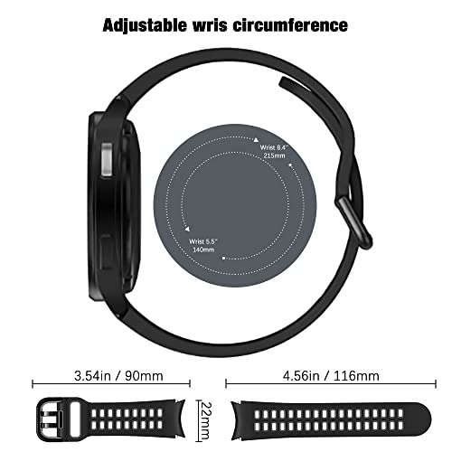 KeeFos 20 mm Cinturino Compatibile con Samsung