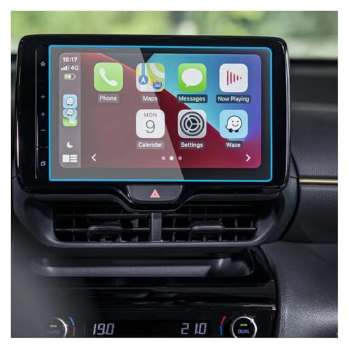 GPS Toyota Yaris Cross protégé en voyage avec ce verre 9 pouces