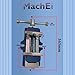 MachEl Quality Self-Centering Vice Vise - Engineering Tools - Fixed Base - Rigid & Tough Quality (Jaw Width 50mm)
