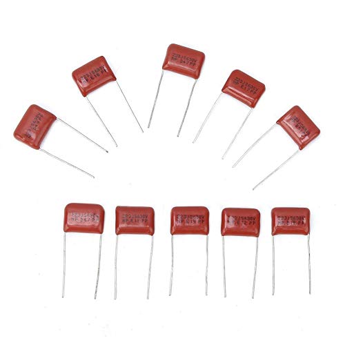 10PCS P302 630V Condensador de Guitarra Apto para Guitarras eléctricas Condensadores de Tono bajo Piezas de Guitarra eléctrica