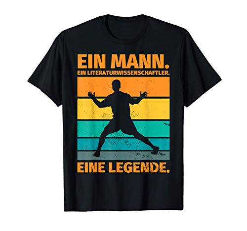 Herren Literaturwissenschaftler Geschenk lustiger Spruch - Ein Lite T-Shirt