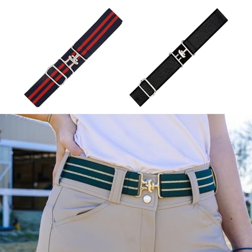 Elastic Equestrians Belt With Hook Buckle For Men And Women Adjustable Length For Horse Riding And Outdoor Activity2