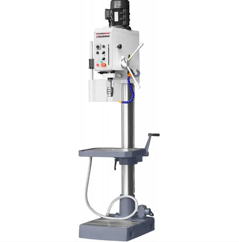 CORMAK Z5028W Säulenbohrmaschine, 130 mm Spindelhub