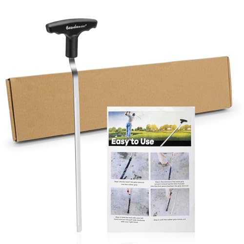 Golf Grip Removal Tool - Black Grip Repair Kits V-Groove Grip Remover Saver for Standard Length Swinging Grips Golf Grip Tool Grip Remover Gripping Tool - image 5