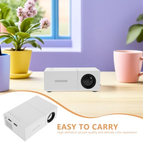 NOLITOY Mini Proyector LED Portátil con Visuales de Alta Definición y Amplia Compatibilidad, Compacto para Viajes y Cine en Casa miniatura 3