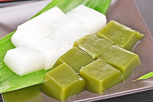 とろける 本わらび餅1箱(120g×2)&宇治抹茶葛餅1箱(120g×2) 吉野本葛使用 くず餅 国産 和菓子 ギフト きな粉付き 虹色キッチン 6枚目