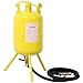 ZJMTOCYU Portable 5-Gallon Air Sandblasting Tank with Blast Gun for Surface Treatment, Steel Construction, Yellow