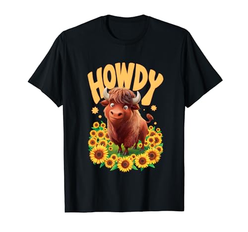 Divertidos Buffalo Howdy Kids Camiseta