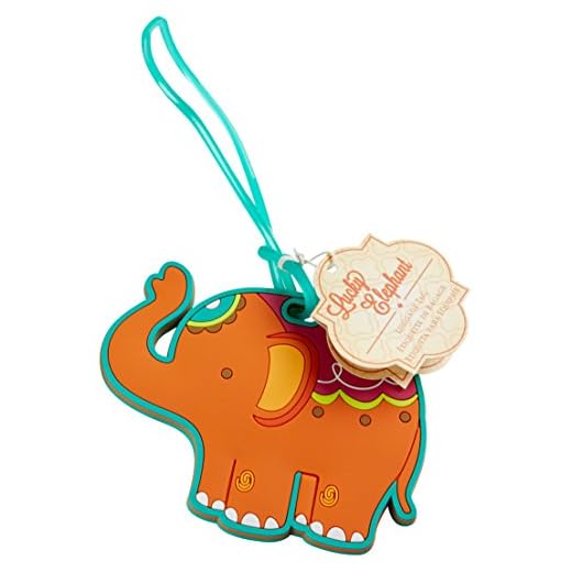 Kate Aspen "Lucky Elephant" Luggage Tag