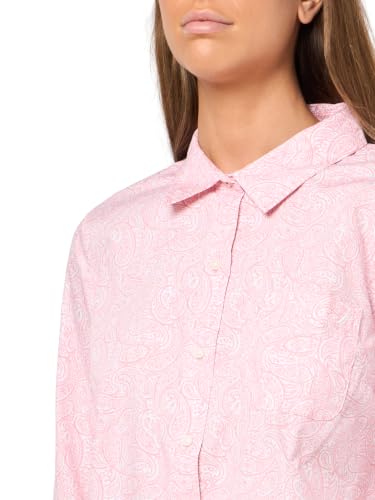 Image of Nautica Women's Button Front Long Sleeve Roll Tab Shirt