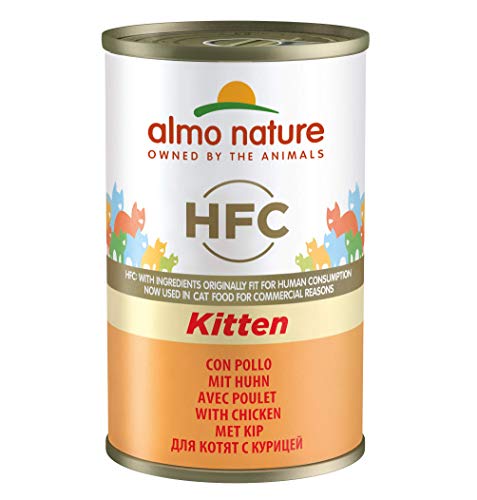 Almo Nature - Kitten - Nourriture pour chaton - Poulet - 24 x 0.14 kg