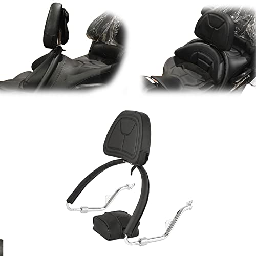 Riders sissy bar dossier ensemble Gold Wing GL1800 GL1800A 2001-2017 conducteur de moto de tourisme