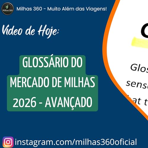 Gloss&aacute;rio do Mercado de Milhas 2026 - Avan&ccedil;ado