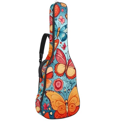 Sac de transport pour guitare acoustique 104 cm en tissu Oxford