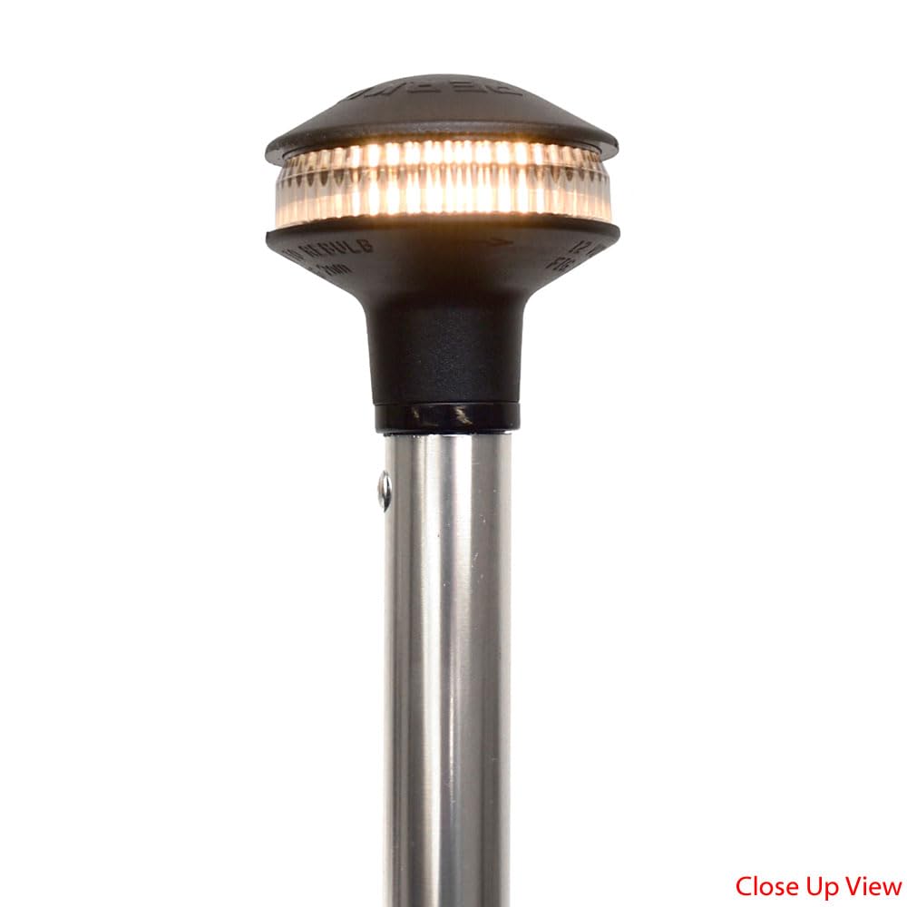 Boat All-Round Pole Light 1440DP5CHR | 42 Inch Pole