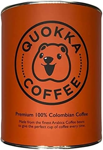 Quokka Coffee- Premium 100% Colombian Arabica Medium Roast Instant Coffee- 2 x (750g). Ethical Freeze Dried Coffee Granules. Smooth To Drink, Pair With Milk & Flavoured Syrup-750g Tin (2)- 1.5KG