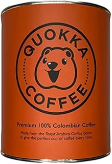 Quokka Coffee- Premium 100% Colombian Arabica Medium Roast Instant Coffee- 2 x (750g). Ethical Freeze Dried Coffee Granules. Smooth To Drink, Pair With Milk & Flavoured Syrup-750g Tin (2)- 1.5KG