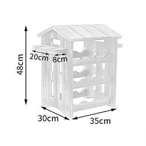 Soporte para botellas de vino 3 niveles 9 unidades miniatura 2