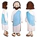 Giant 6 Foot Plush Jesus Doll | Jesus Plushie Great for Christmas, Kids' Bedrooms, Churches & Christians! Jesus Plush Religious Figure Christmas Decoration Indoor & Outdoor