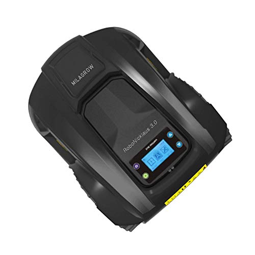 Image of Milagrow RoboNicklaus 3.0 IOT Enabled Lawn Moving Robot (Black)