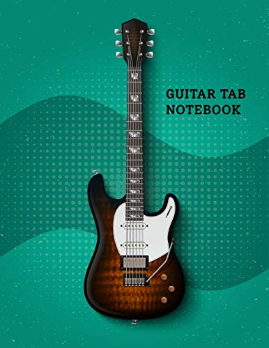 Guitar Tab Notebook: Electric Guitar Vintage Background Tablature Manuscript Paper - Blank Sheet Music For Guitar With Chord Boxes, Staff, TAB and ... - Guitarist And Guitar Lover Gift Ideas image 3