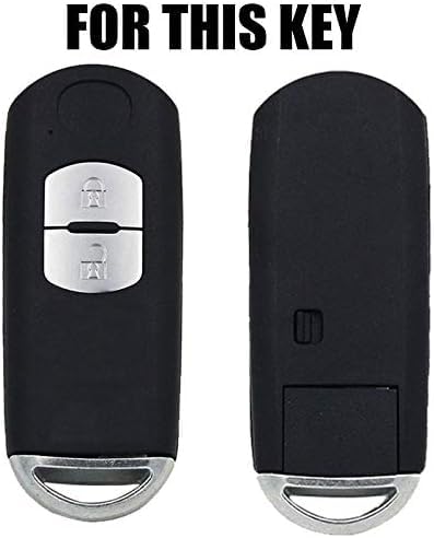 Coque clé voiture Mazda CX5 Atenza cache clef télécommande etui - 2