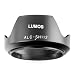 Produktbild LUMOS Gegenlichtblende ersetzt Sony ALC-SH112 passend zu Kamera Objektiv 49mm E 18-55mm 1:3.5-5.6 OSS SEL-1855 SEL16F28 SEL35F18 z.B. an Alpha 5100 6000 6300 Nex-3 Nex 5 6 7