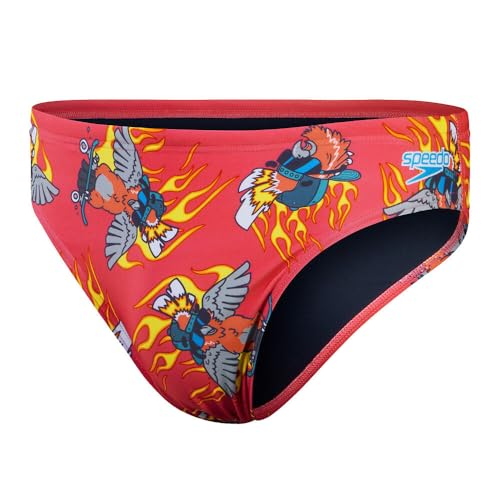 Speedo Calzoncillos de escape resistentes al cloro con diseño Bloominous