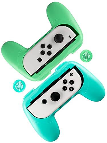 Lammcou JoyCon Mango, Interruptor Soporte ergonómico del Controlador Joycons Accesorio Cubierta Protectora Hand Grips Accessories