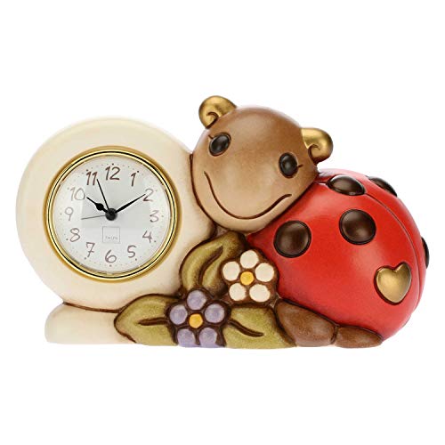THUN - Orologio da Tavolo con Coccinella Portafortuna - Living,...