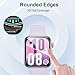 Fhyeugfy Screen Protector for HUAWEI Watch Fit 4, Tempered Glass Film, 9H,Scratch-Resistant, Anti-Fingerprint, Easy to Install (4 Pack)
