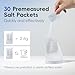 medcodes Neti Pot Sinus Rinsing, Cordless Nasal Irrigation System Nasal Rinse Bottle Cleaner Machine, Electric Sinus Rinse System Kit for Sinus Relief & Nasal Care 30 Salt Pods (Large)